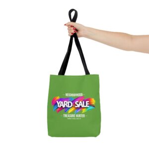 Tote Bag – Yard Sale Treasure Hunter (Light Green)