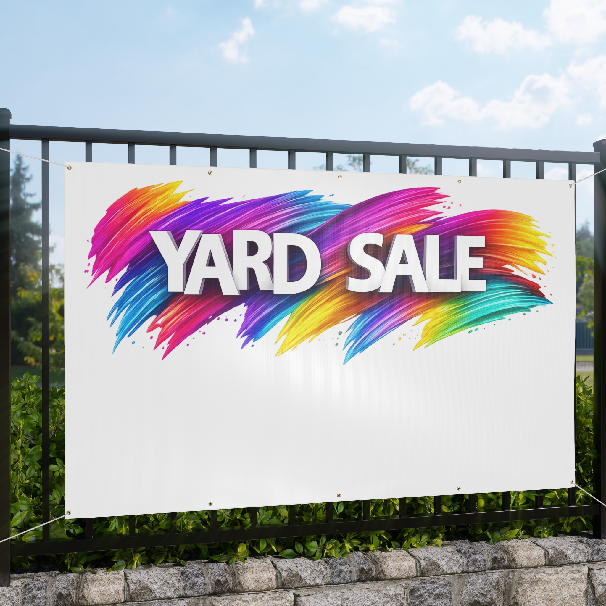 Matte Banner Outdoor Sign - Yard Sale - Image 14