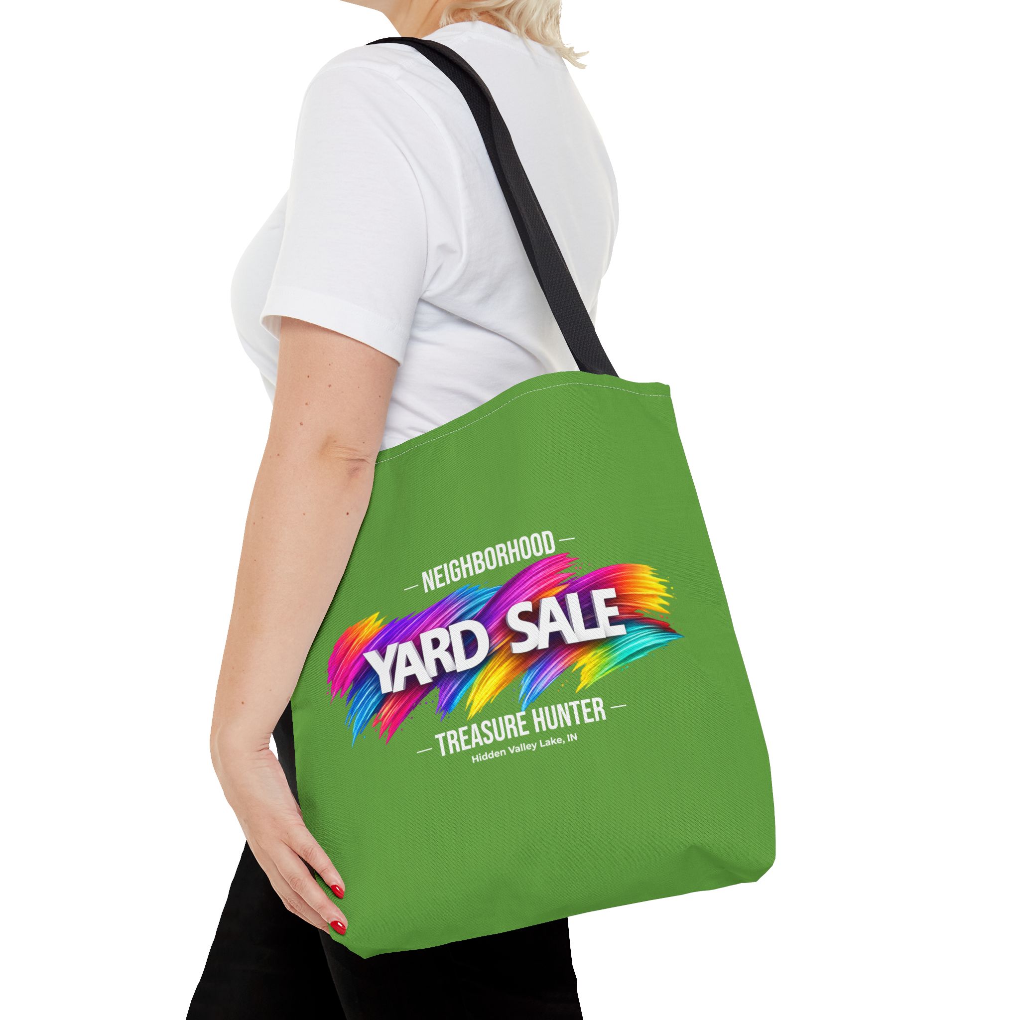 Tote Bag – Yard Sale Treasure Hunter (Light Green)