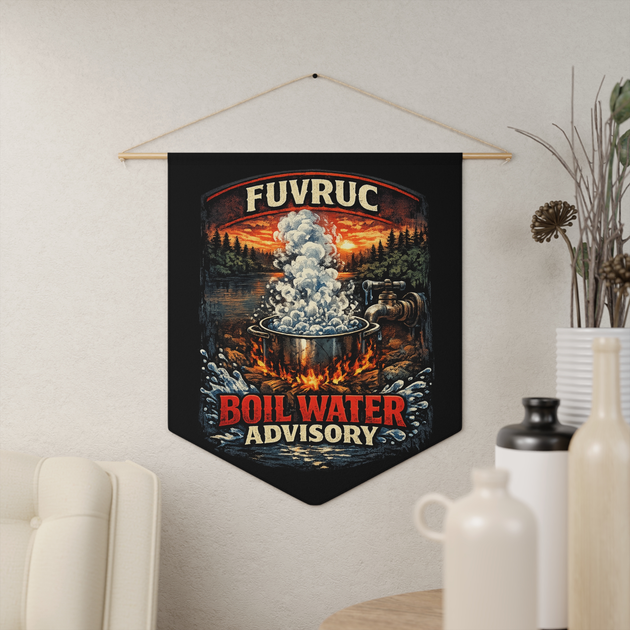 Pennant Banner - FUVRUC Boil Water Advisory - Image 2
