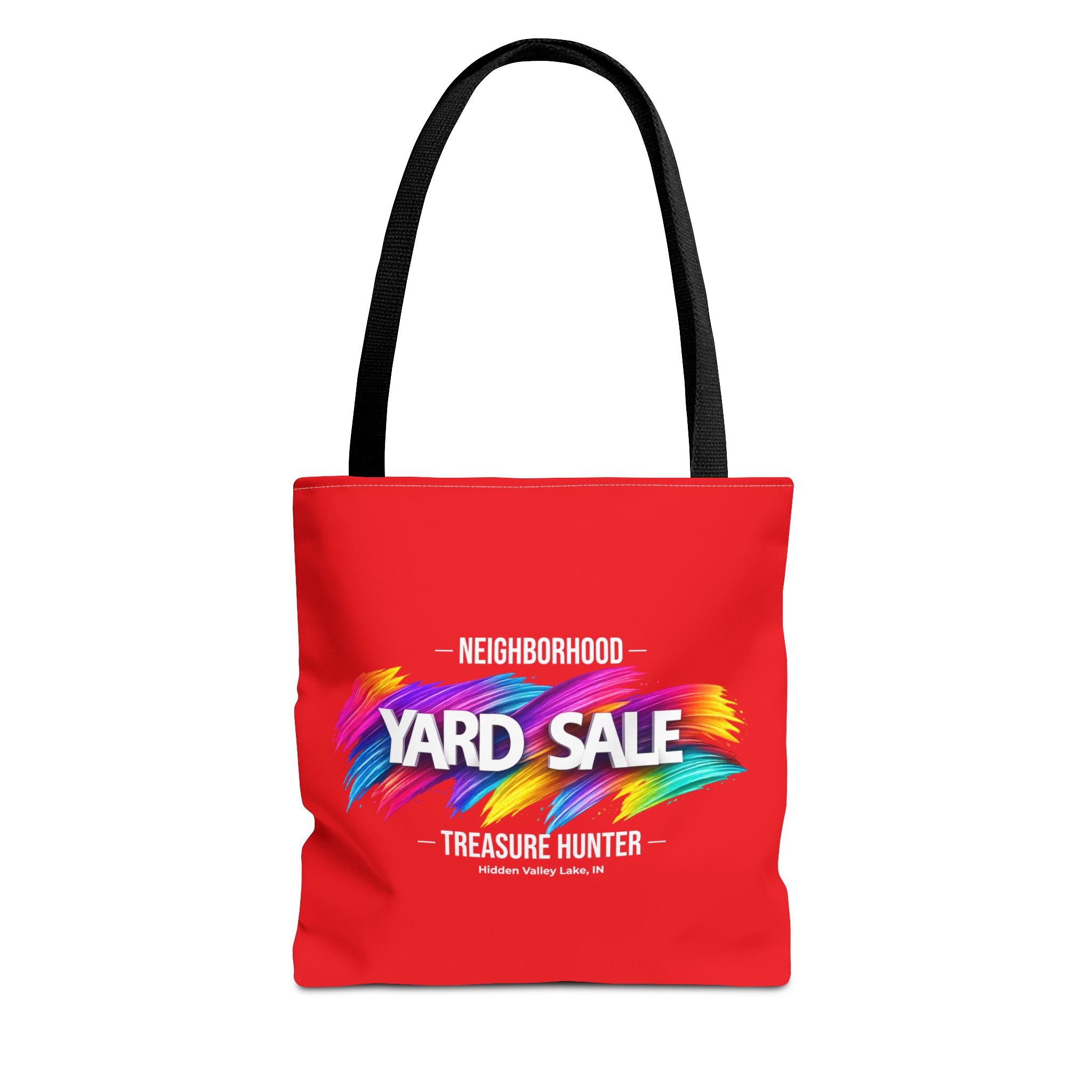 Tote Bag – Yard Sale Treasure Hunter (Light Red)