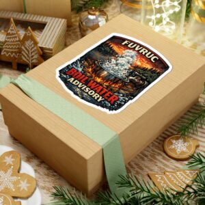 Kiss-Cut Sticker - FUVRUC Boil Water Advisory - Image 7