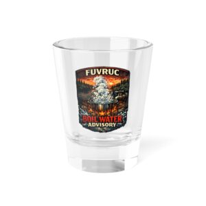 1.5oz Shot Glass - FUVRUC Boil Water Advisory