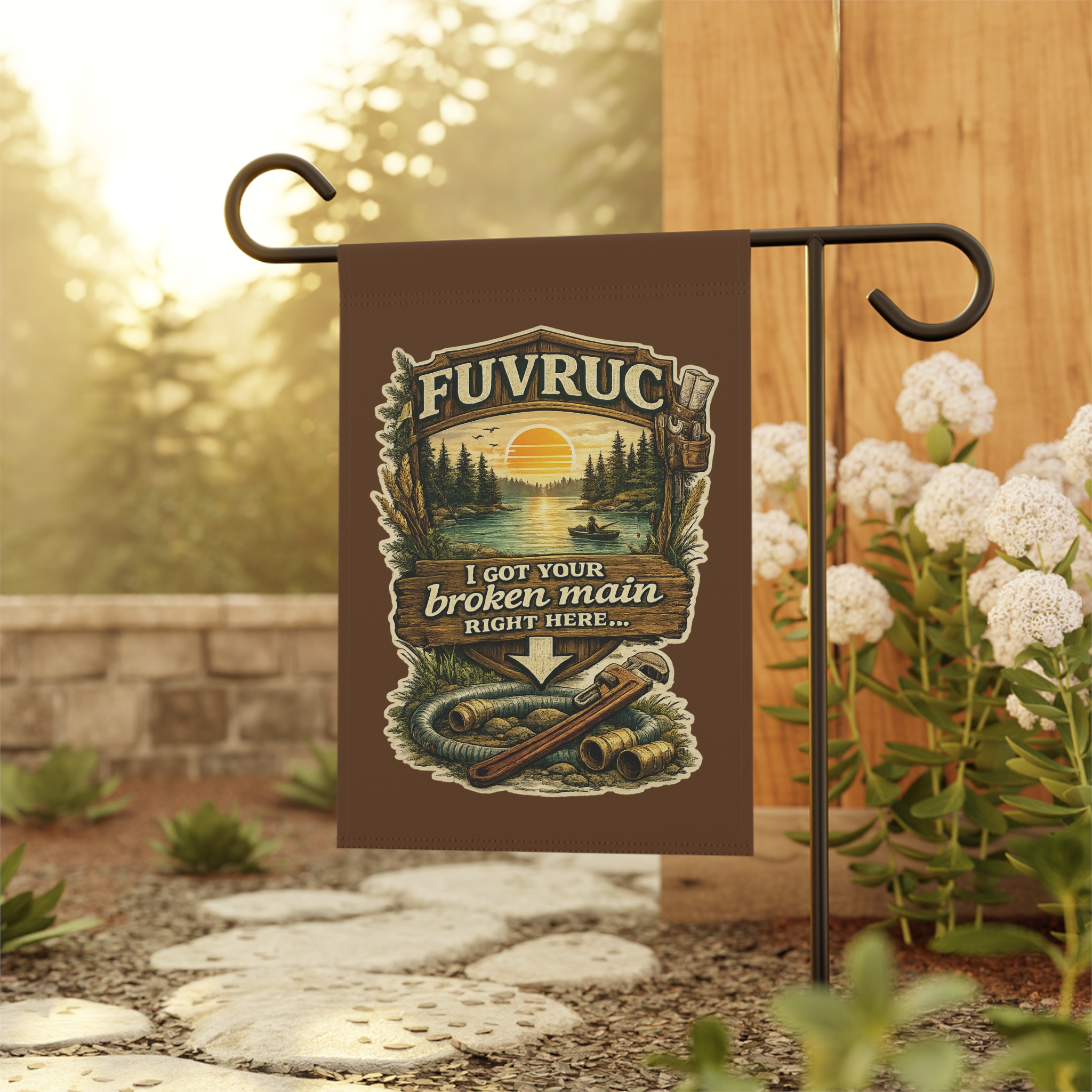 Garden Flag - FUVRUC Your Broken Main - Image 4