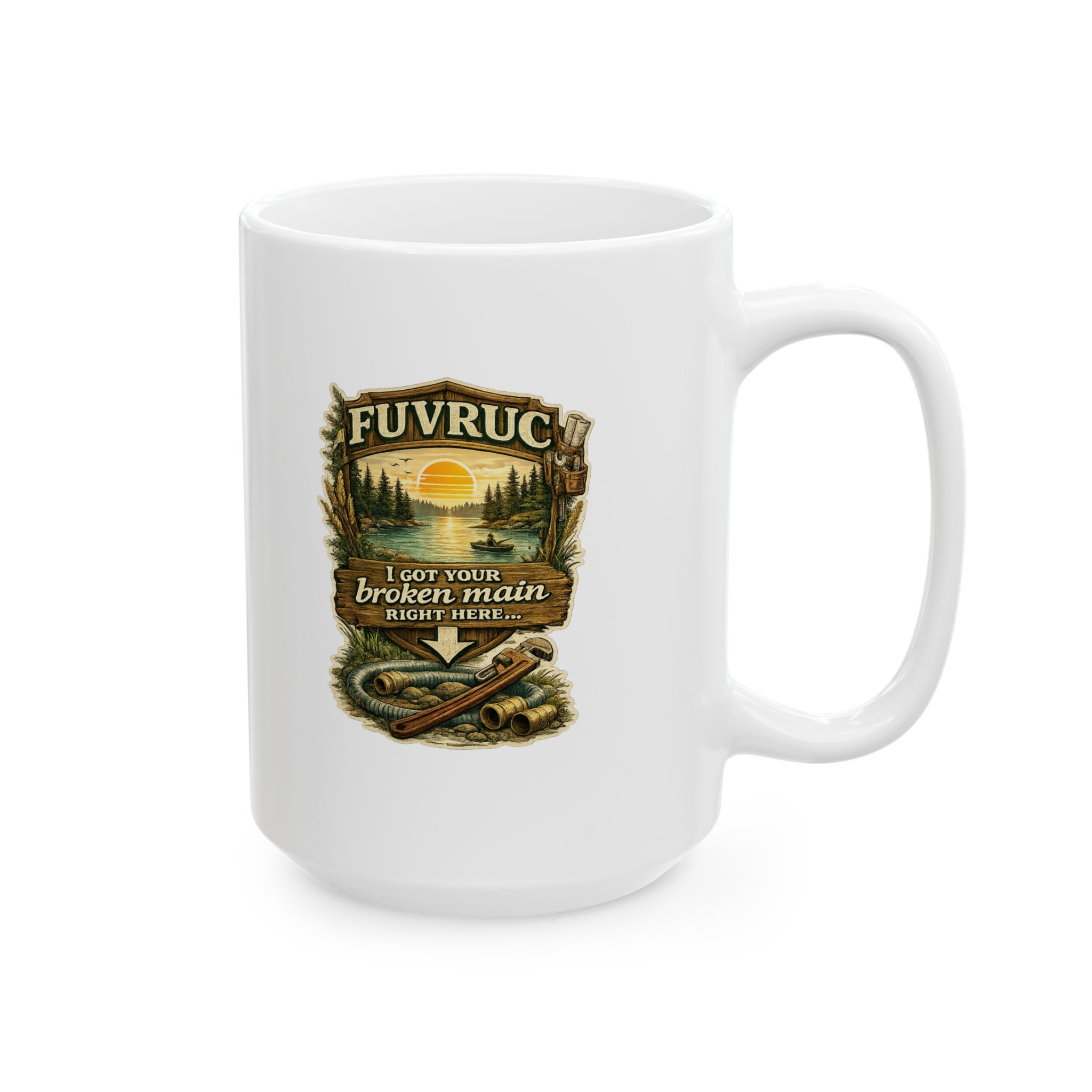 Ceramic Mug - FUVRUC Your Broken Main - Image 5