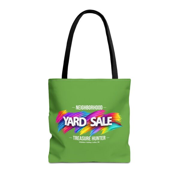 Tote Bag – Yard Sale Treasure Hunter (Light Green)
