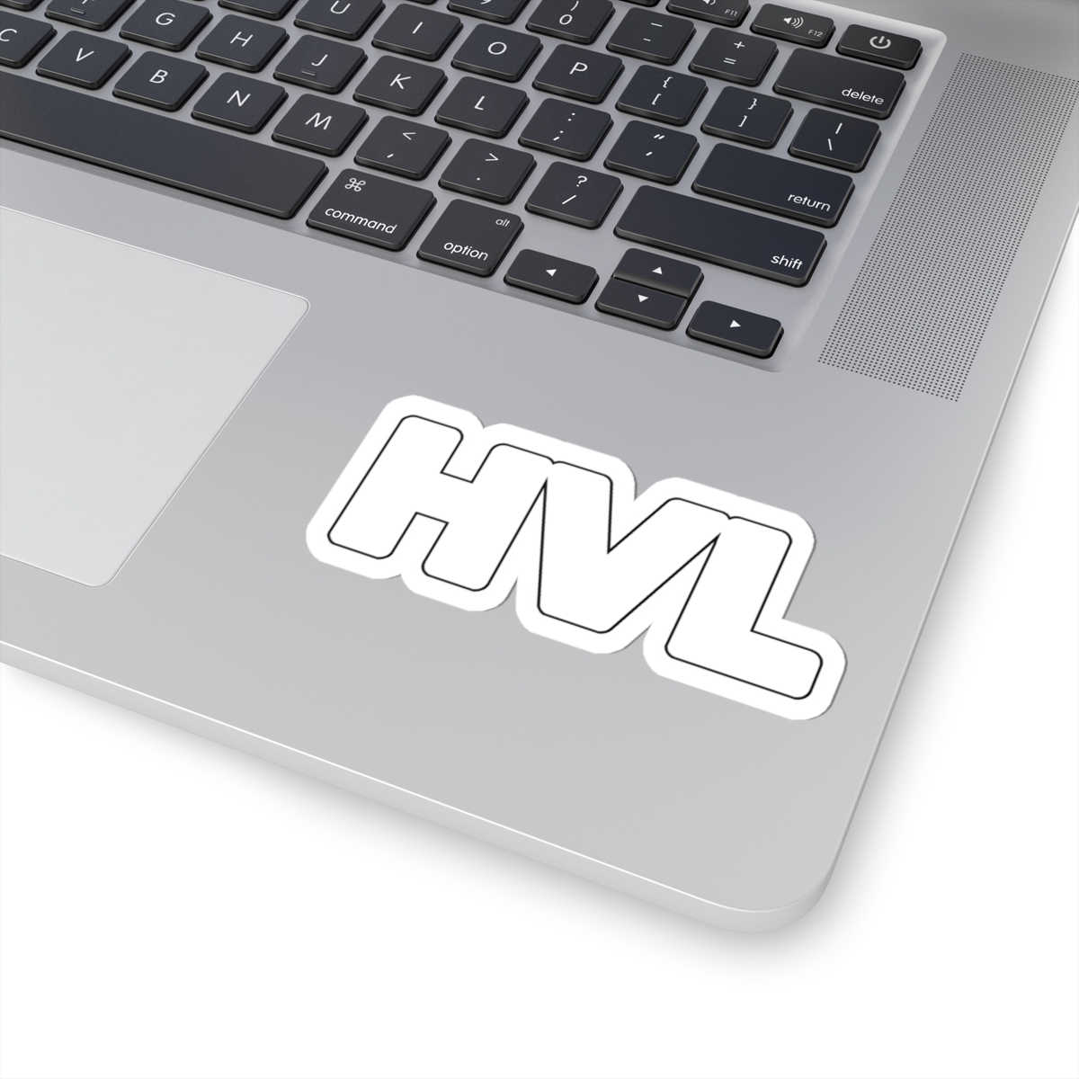 Kiss-Cut Sticker - HVL White Outline - Image 1