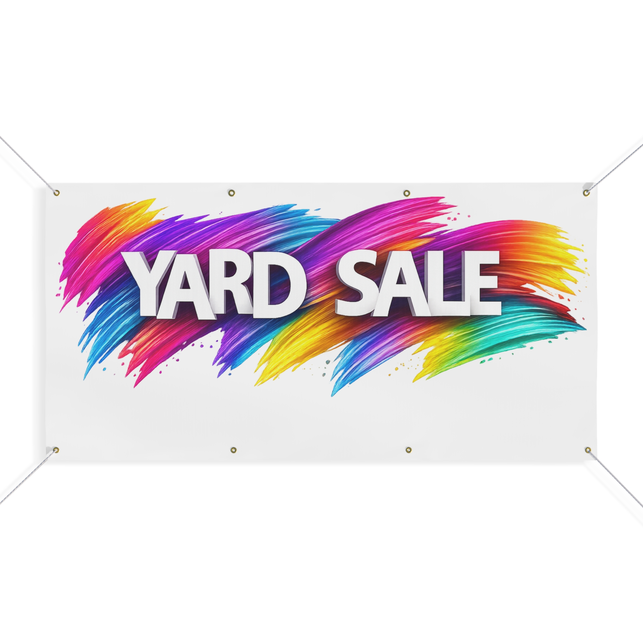 Matte Banner Outdoor Sign - Yard Sale - Image 7