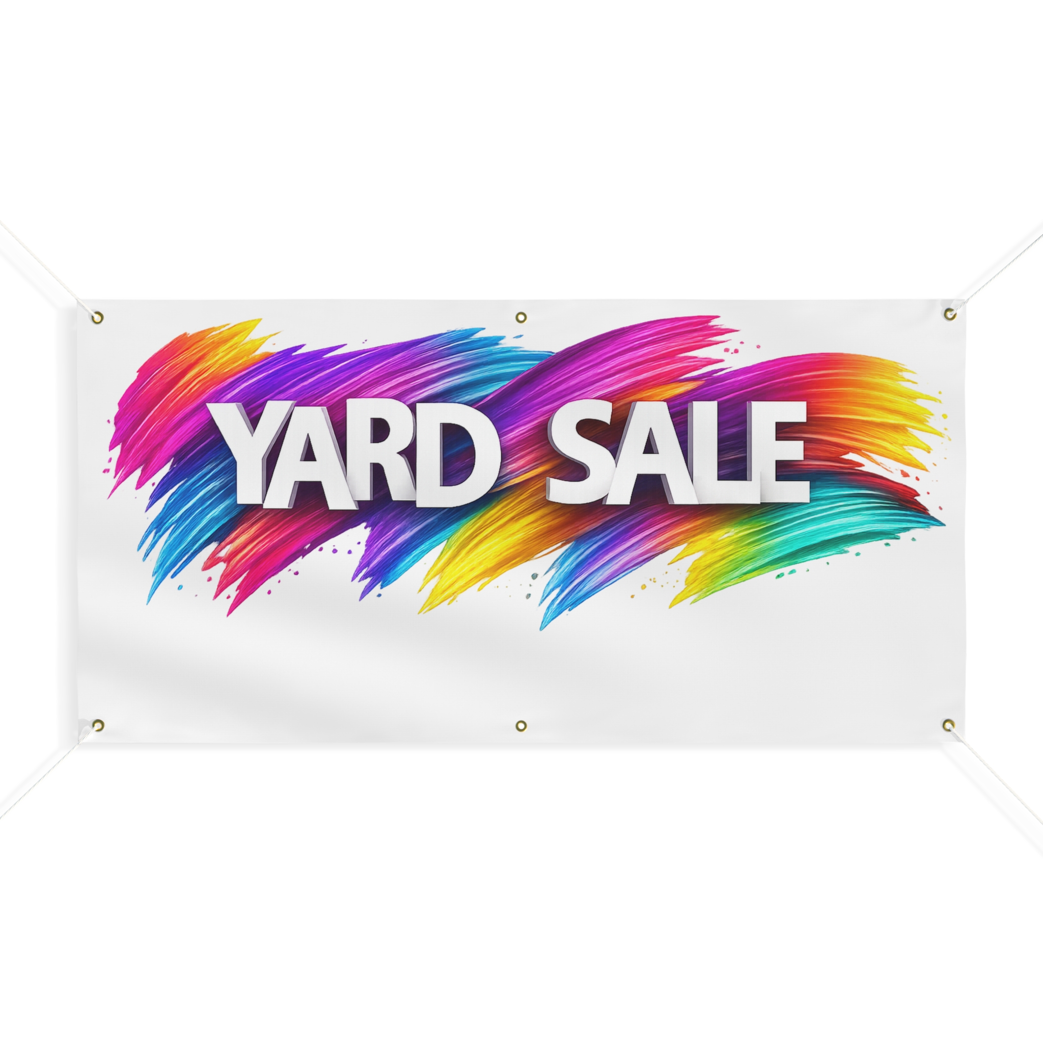 Matte Banner Outdoor Sign - Yard Sale - Image 1