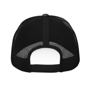 Embroidered Camo Mesh Hat - HVL - Image 6