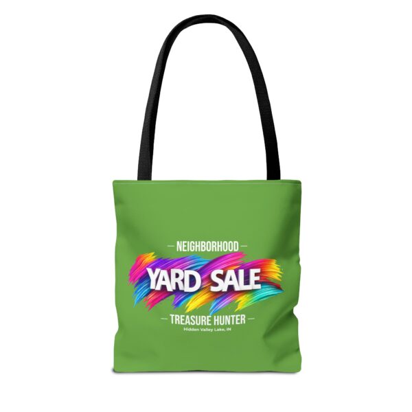 Tote Bag – Yard Sale Treasure Hunter (Light Green)