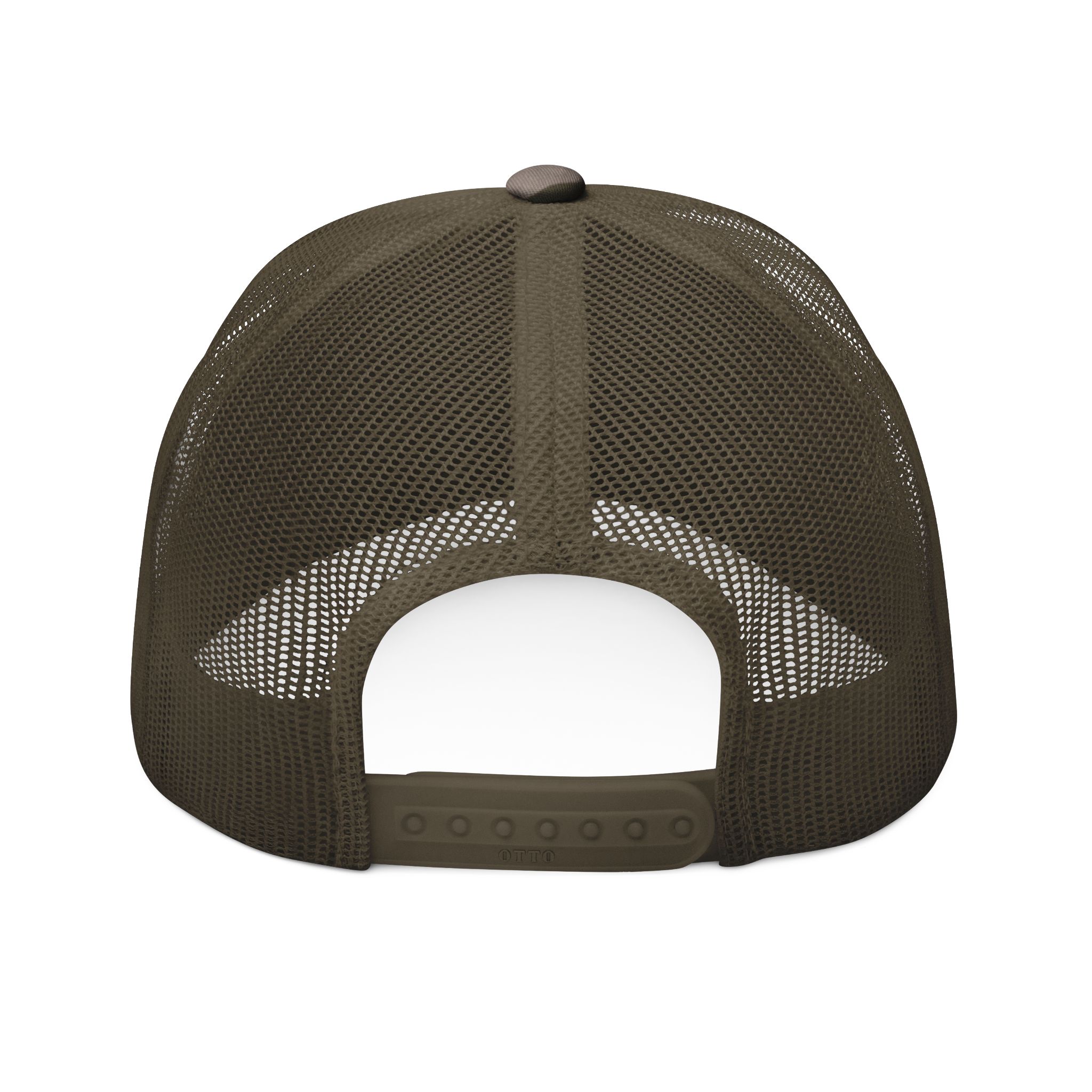 Embroidered Camo Mesh Hat - HVL - Image 4