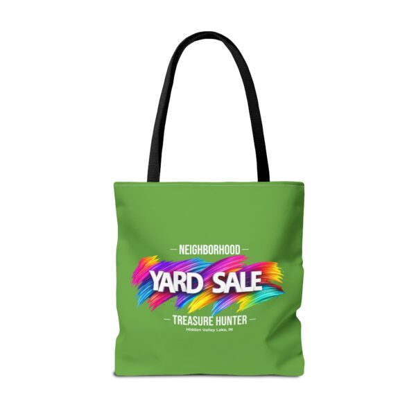 Tote Bag – Yard Sale Treasure Hunter (Light Green)