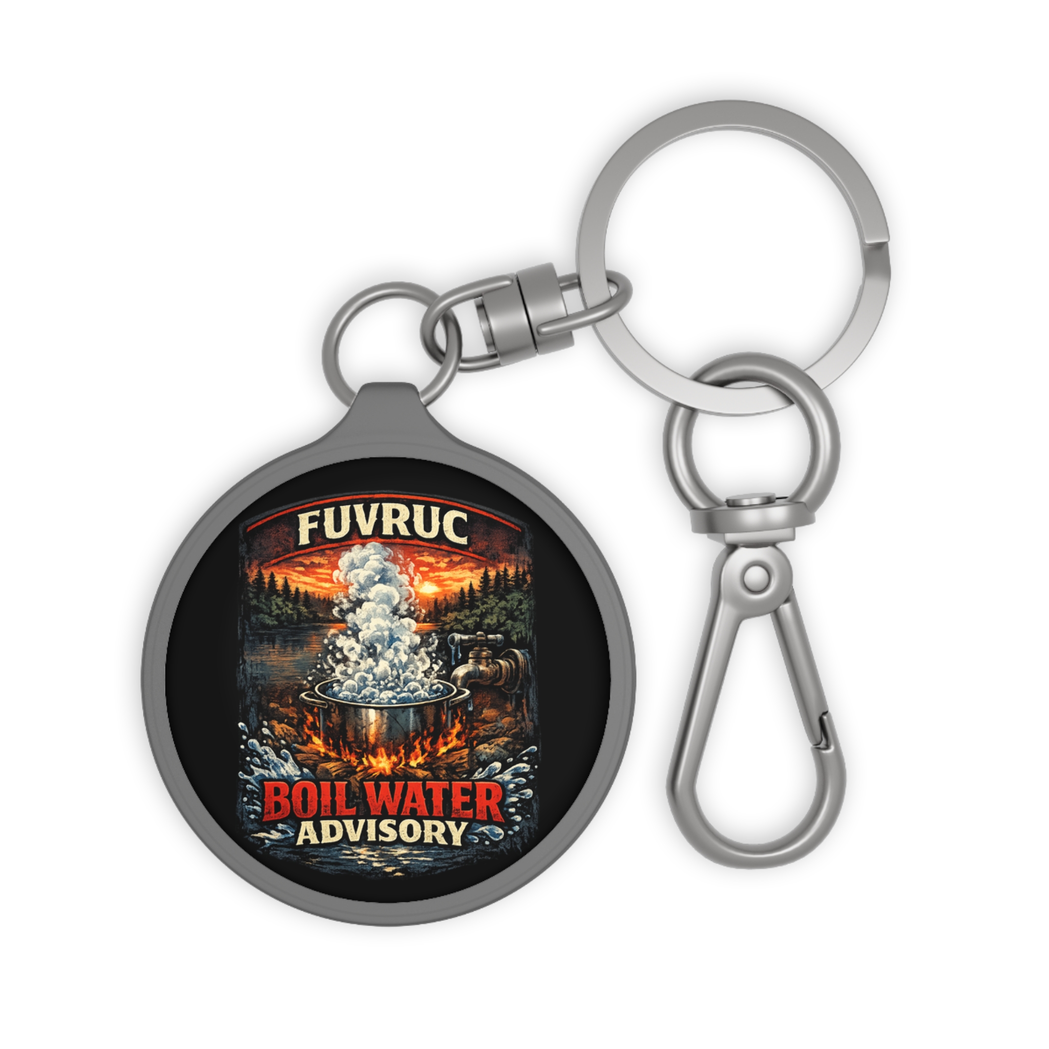 Keychain - FUVRUC Boil Water Advisory - Image 1