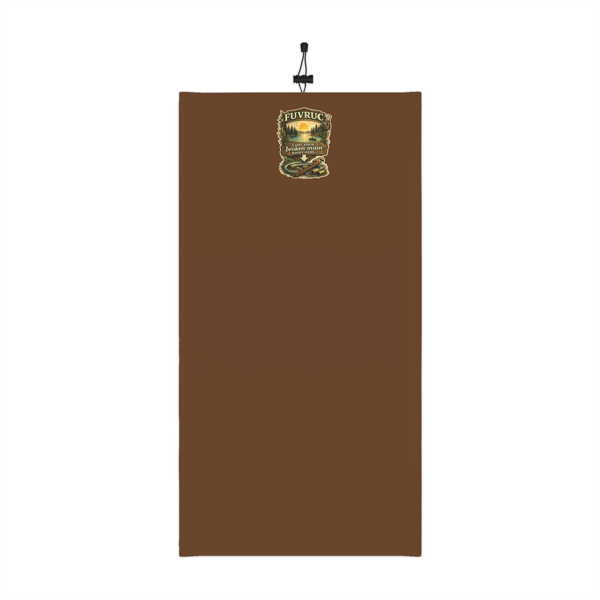 Drawstring Neck Gaiter - FUVRUC Your Broken Main - Image 2