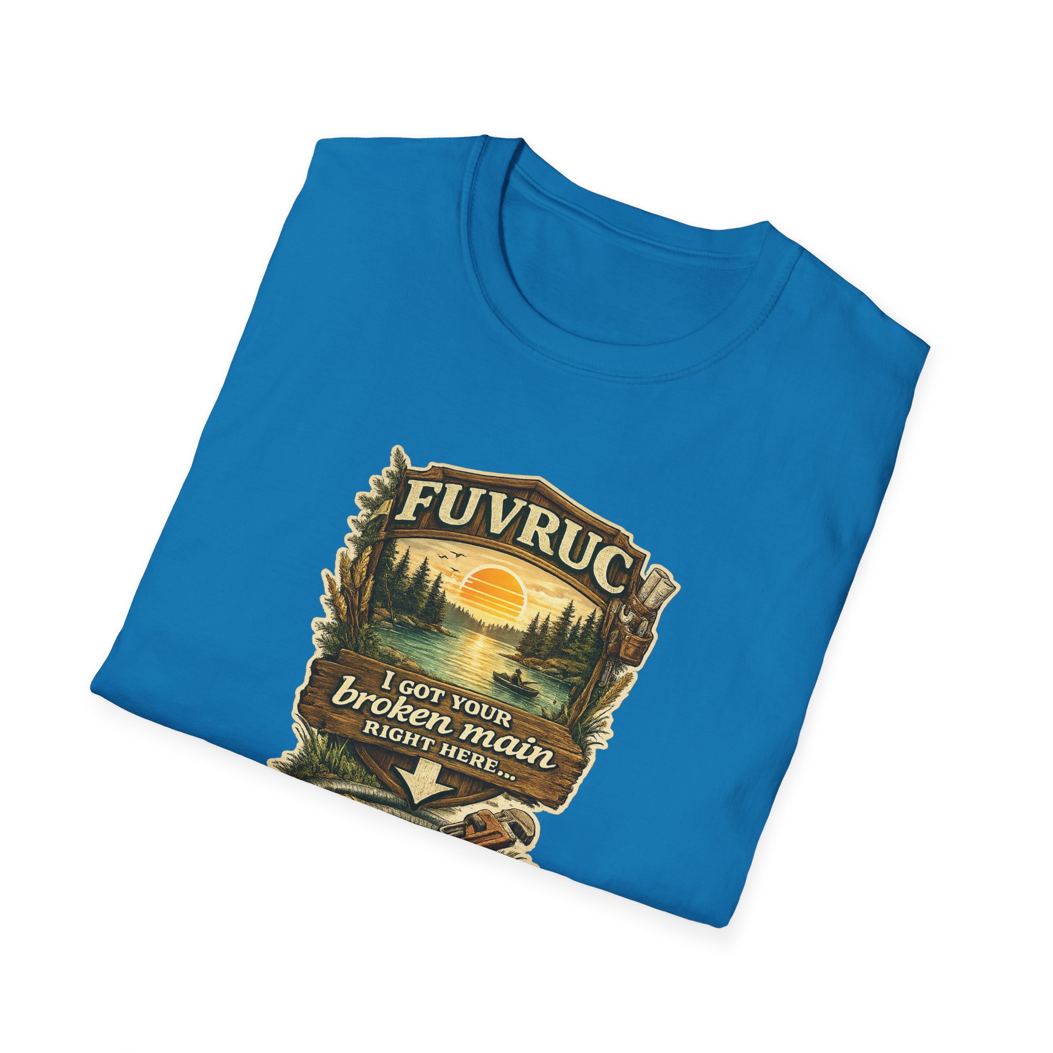 Crew-neck Tee – FUVRUC Your Broken Main