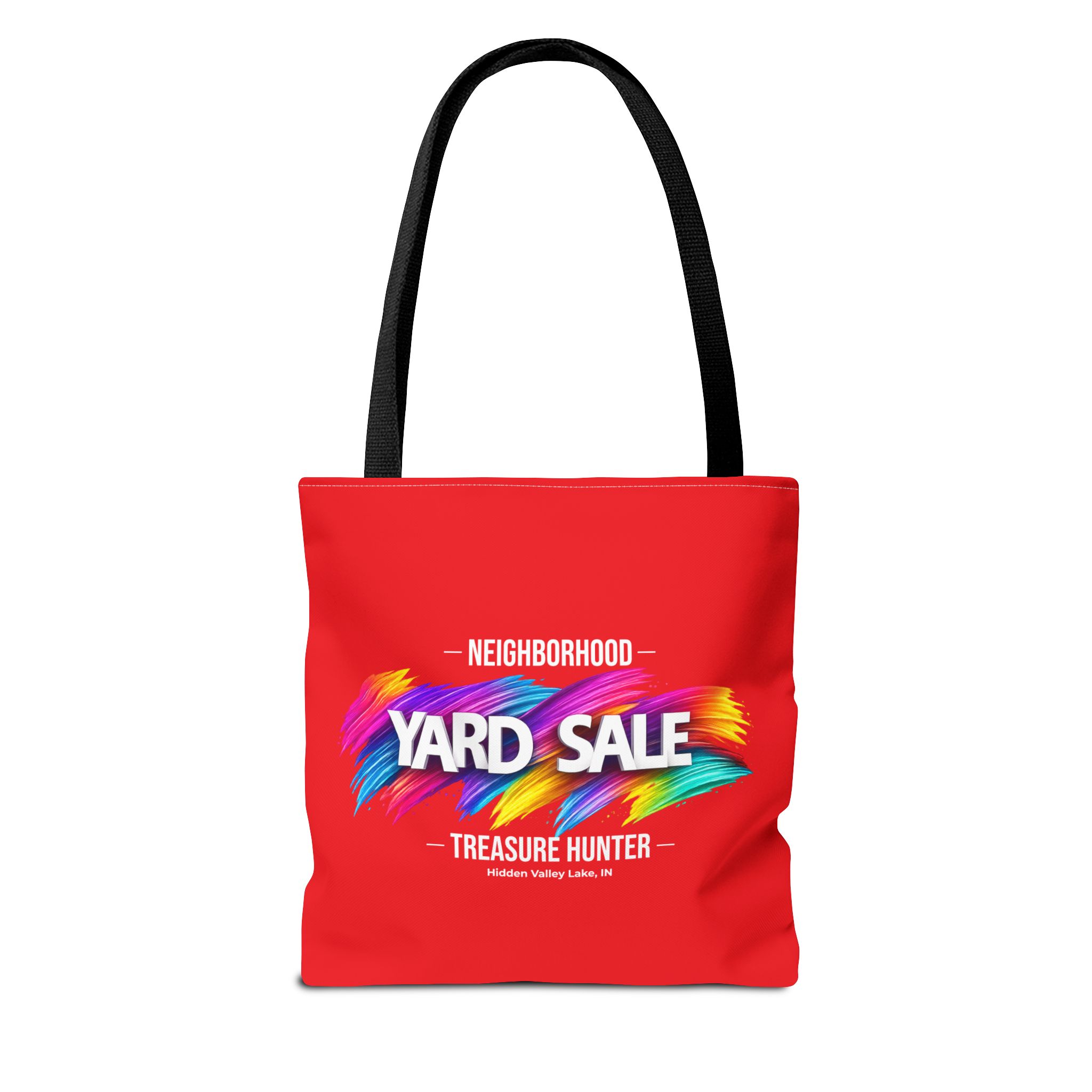 Tote Bag – Yard Sale Treasure Hunter (Light Red)