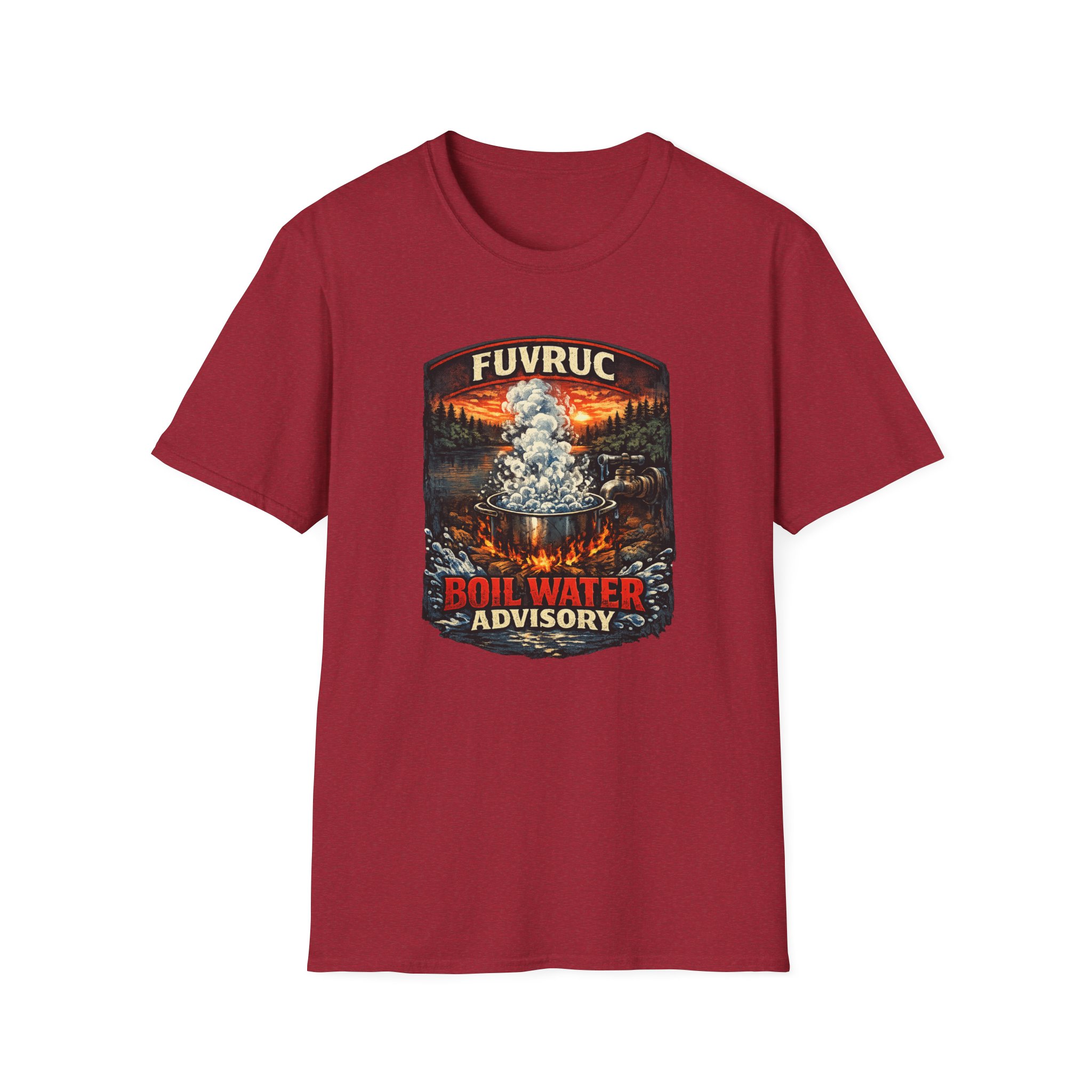 Crew-neck Tee – FUVRUC Boil Water Advisory