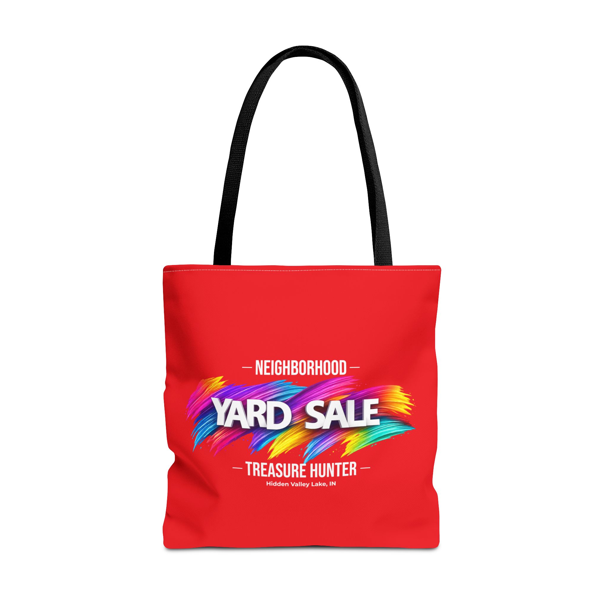 Tote Bag – Yard Sale Treasure Hunter (Light Red)