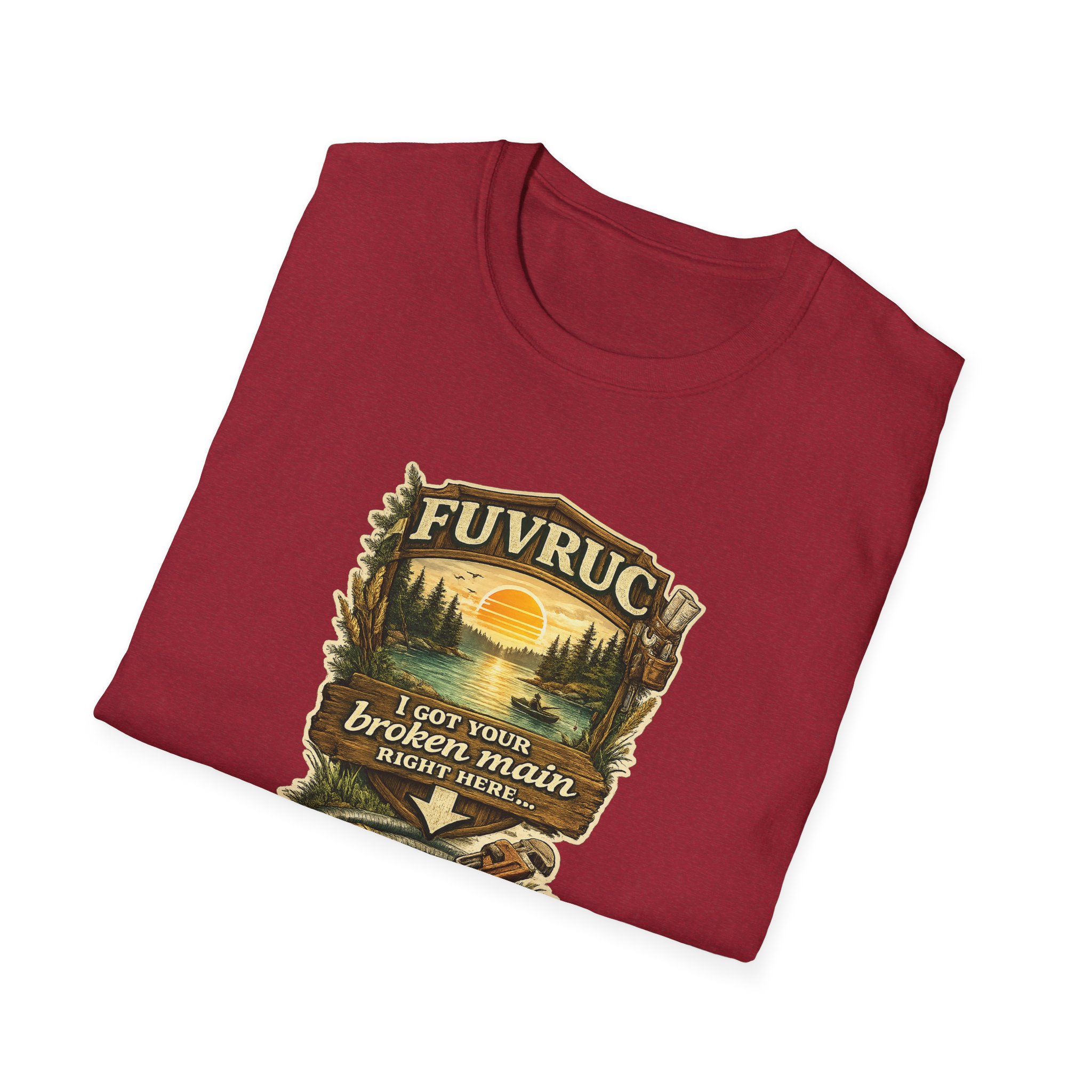 Crew-neck Tee – FUVRUC Your Broken Main