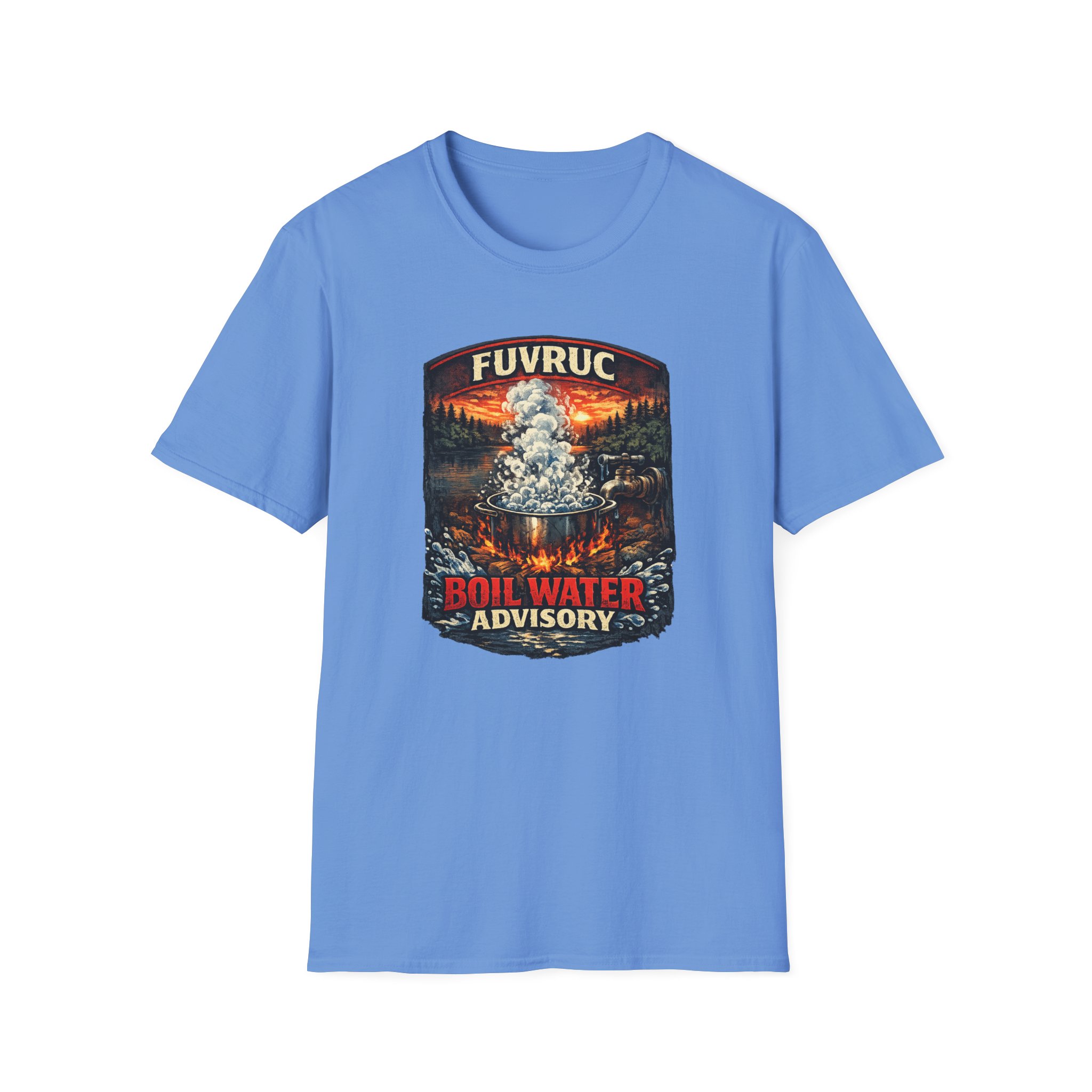 Crew-neck Tee – FUVRUC Boil Water Advisory