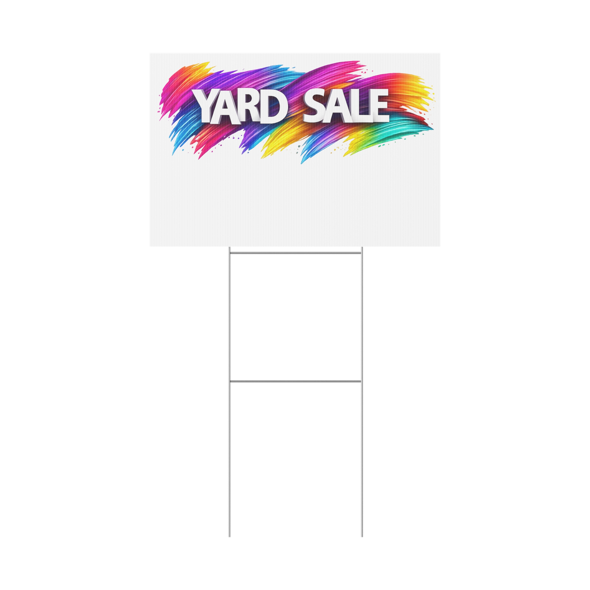 Plastic Lawn Sign - Yard Sale - Image 3