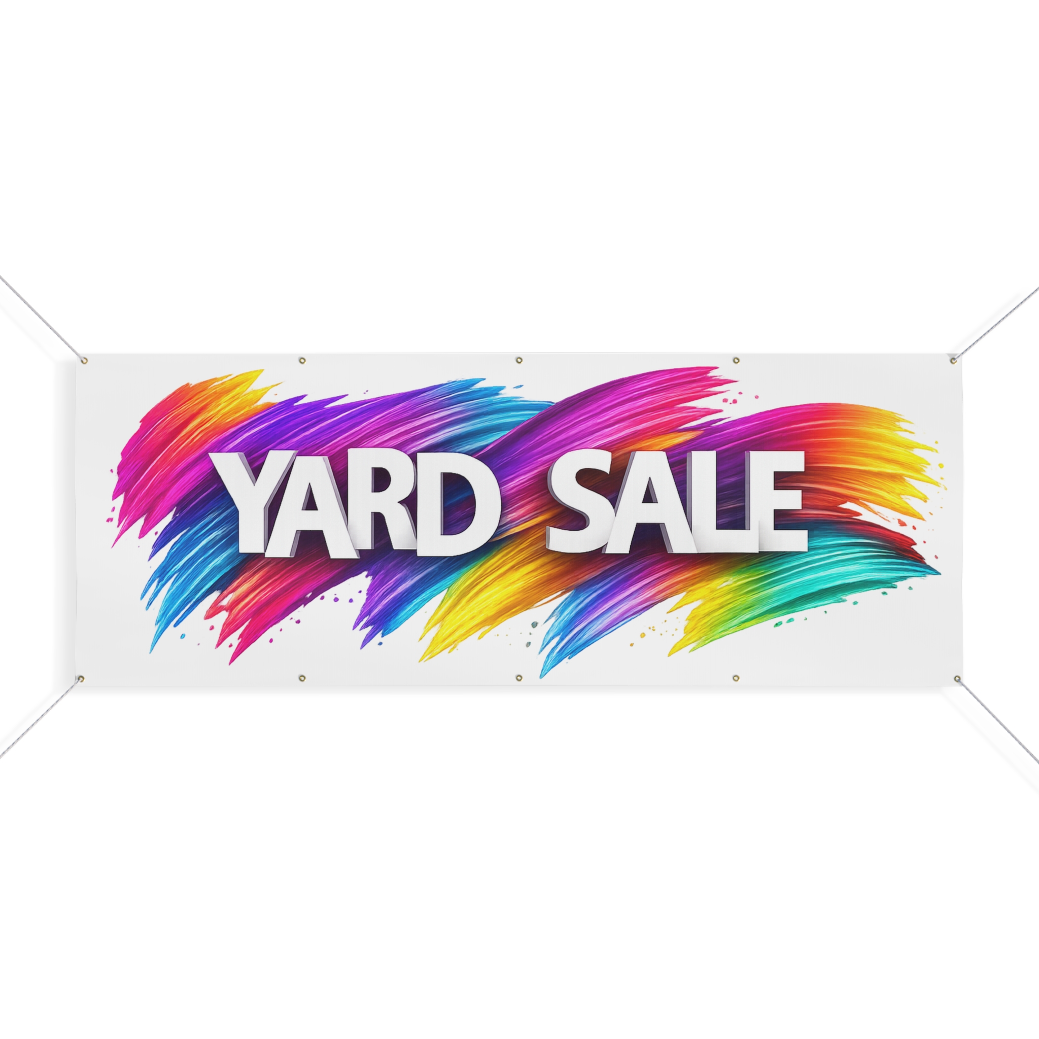 Matte Banner Outdoor Sign - Yard Sale - Image 10