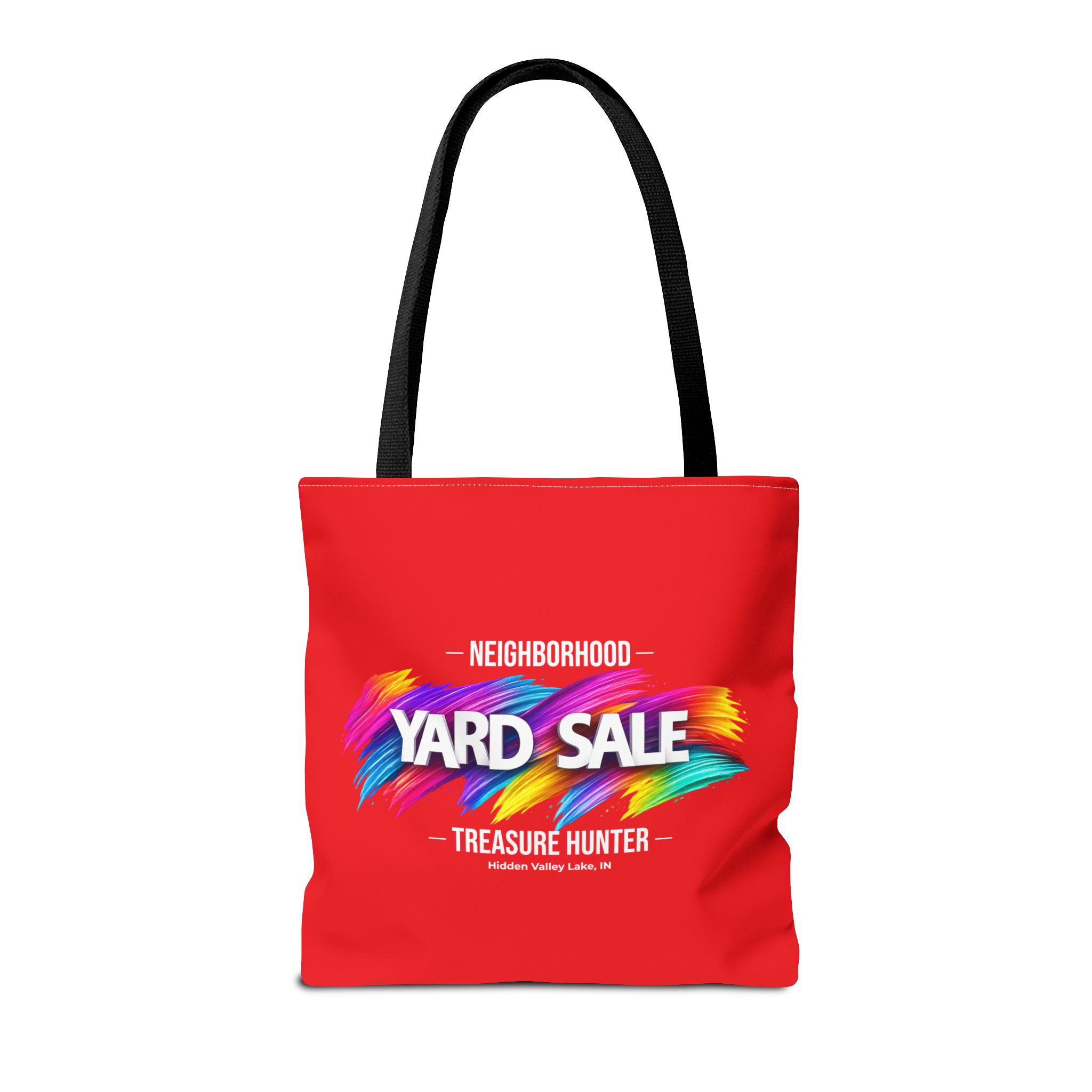 Tote Bag – Yard Sale Treasure Hunter (Light Red)