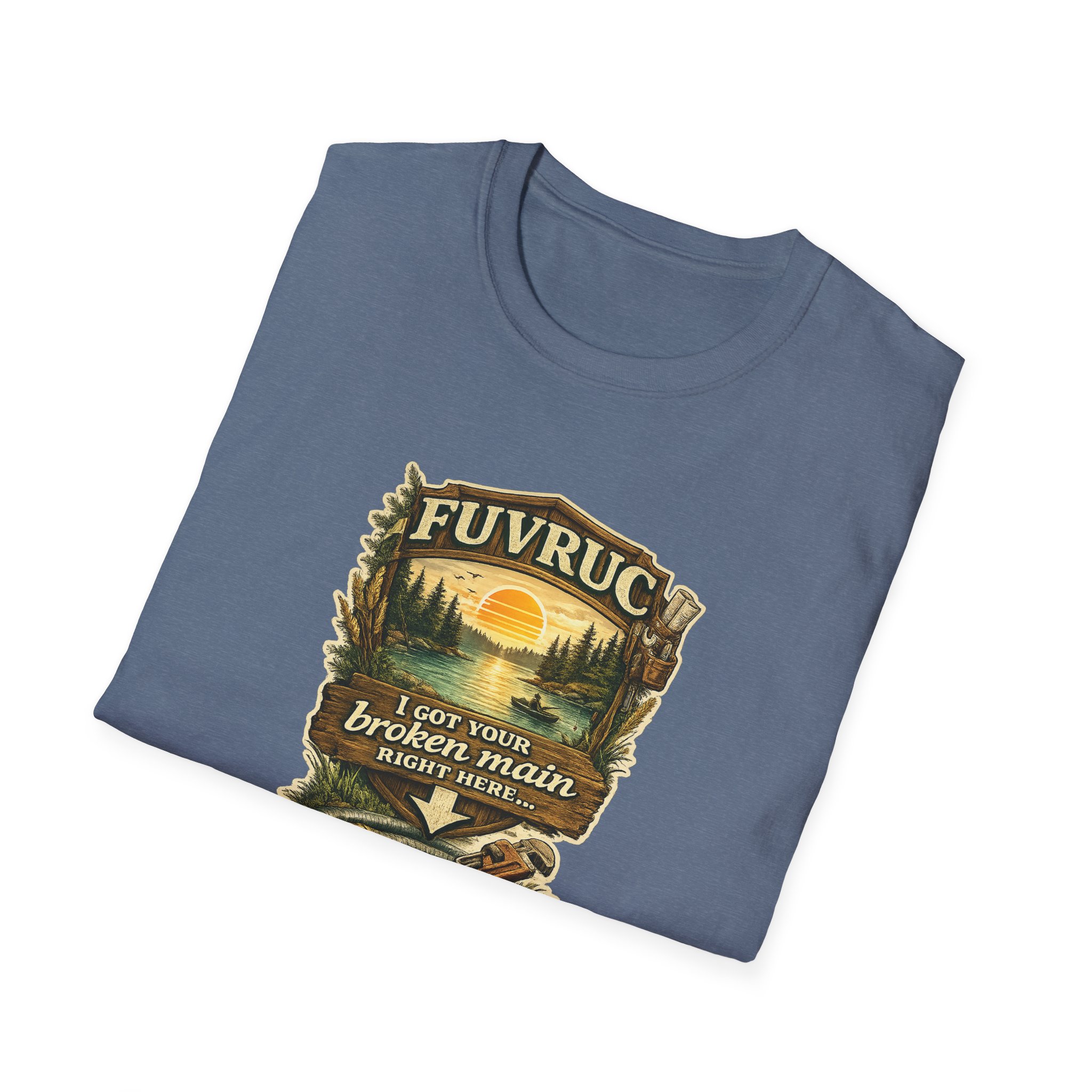 Crew-neck Tee – FUVRUC Your Broken Main