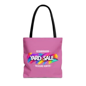 Tote Bag – Yard Sale Treasure Hunter (Light Pink)