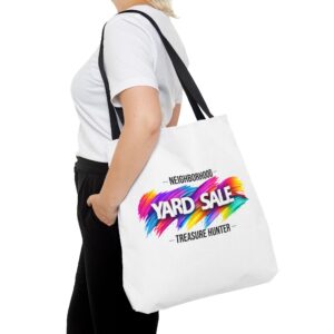 Tote Bag – Yard Sale Treasure Hunter (White)