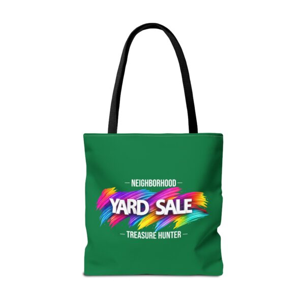 Tote Bag – Yard Sale Treasure Hunter (Dark Green)