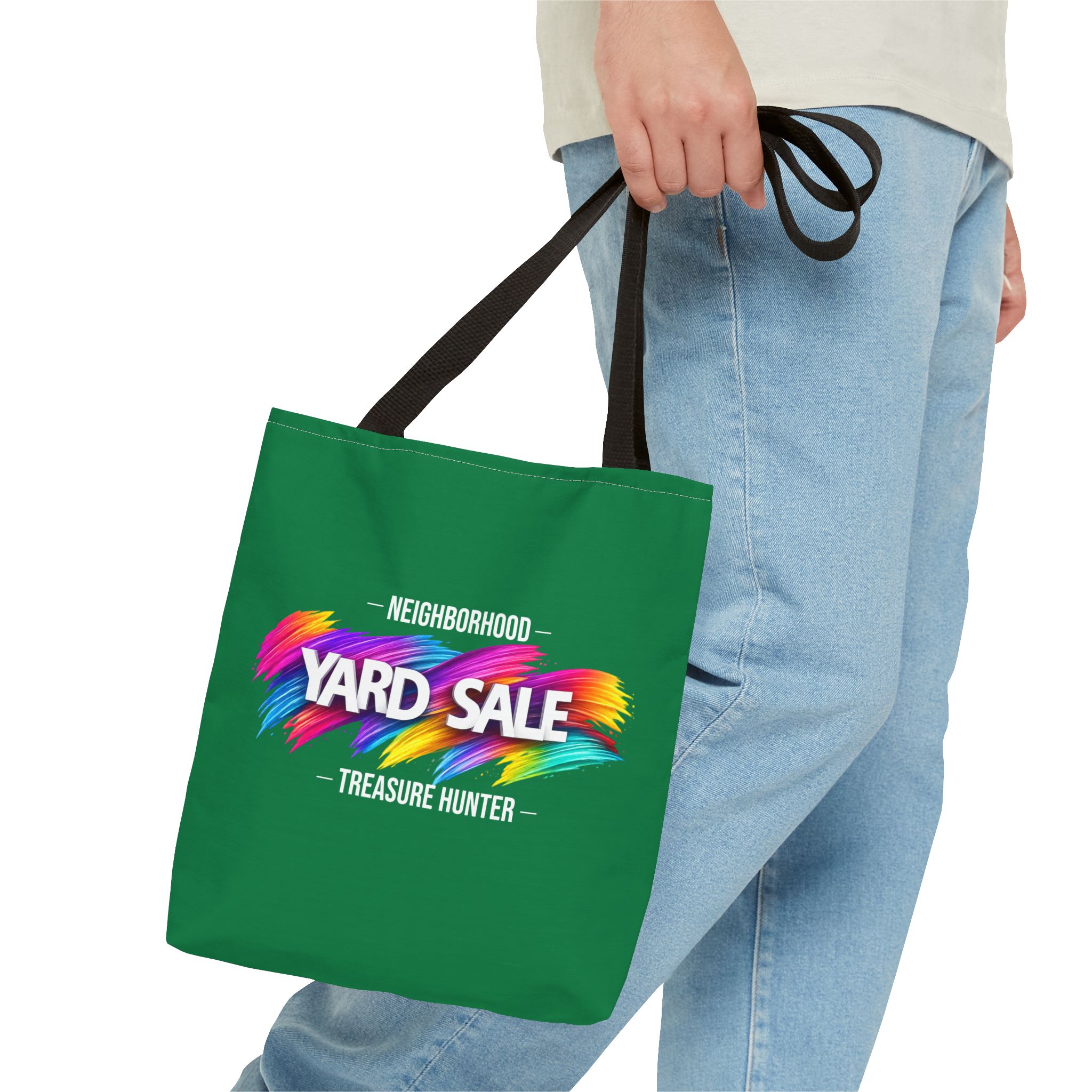 Tote Bag – Yard Sale Treasure Hunter (Dark Green)