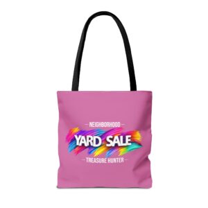 Tote Bag – Yard Sale Treasure Hunter (Light Pink)