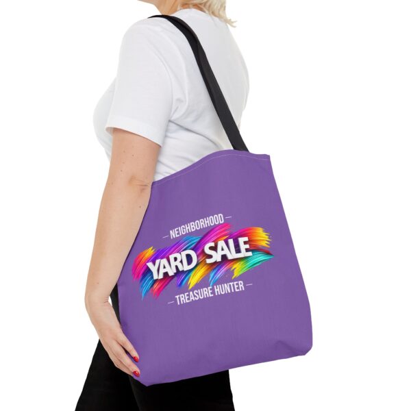 Tote Bag – Yard Sale Treasure Hunter (Light Purple)