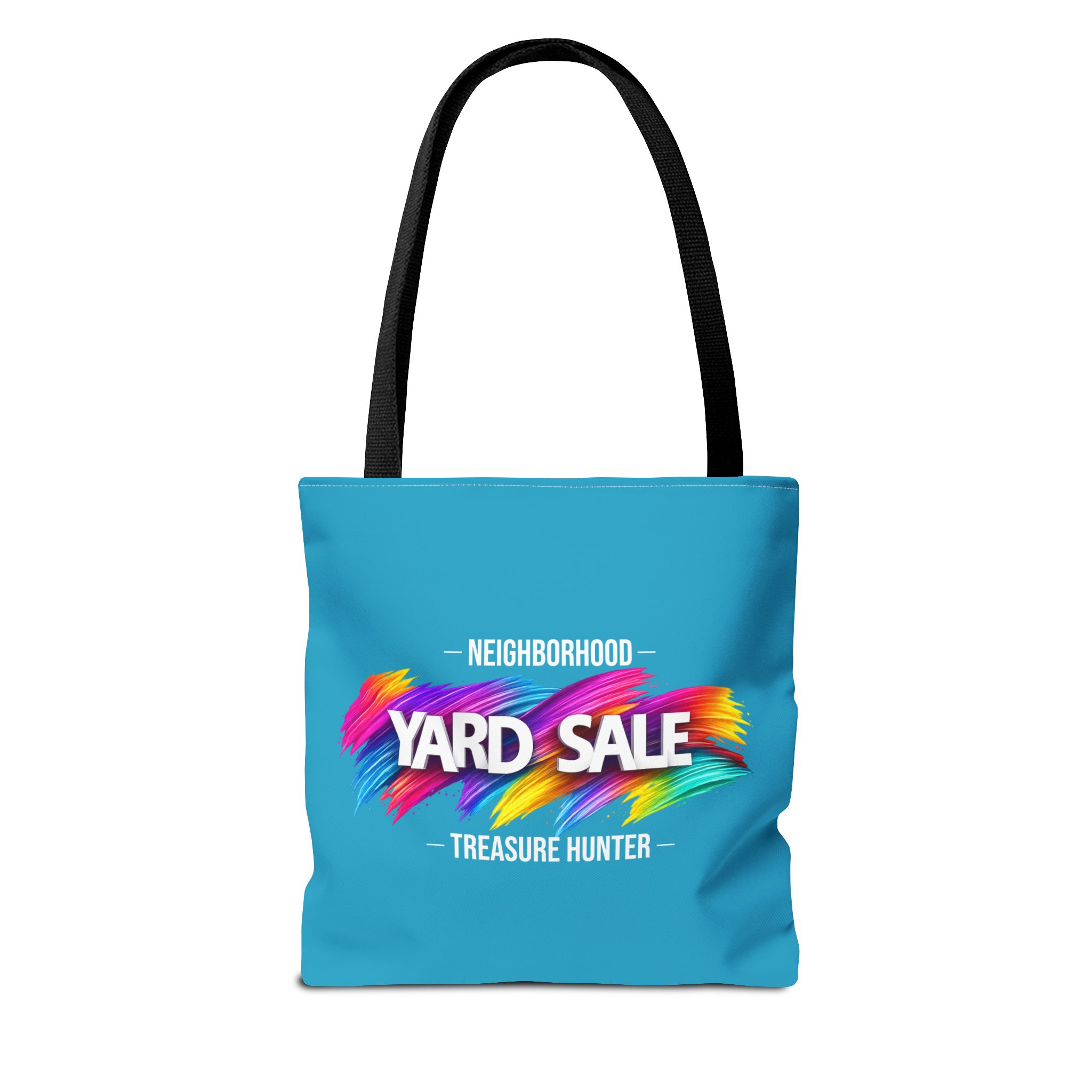 Tote Bag – Yard Sale Treasure Hunter (Turquoise)