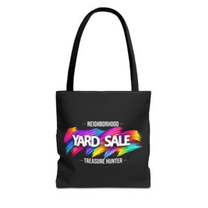 Tote Bag – Yard Sale Treasure Hunter (Black)