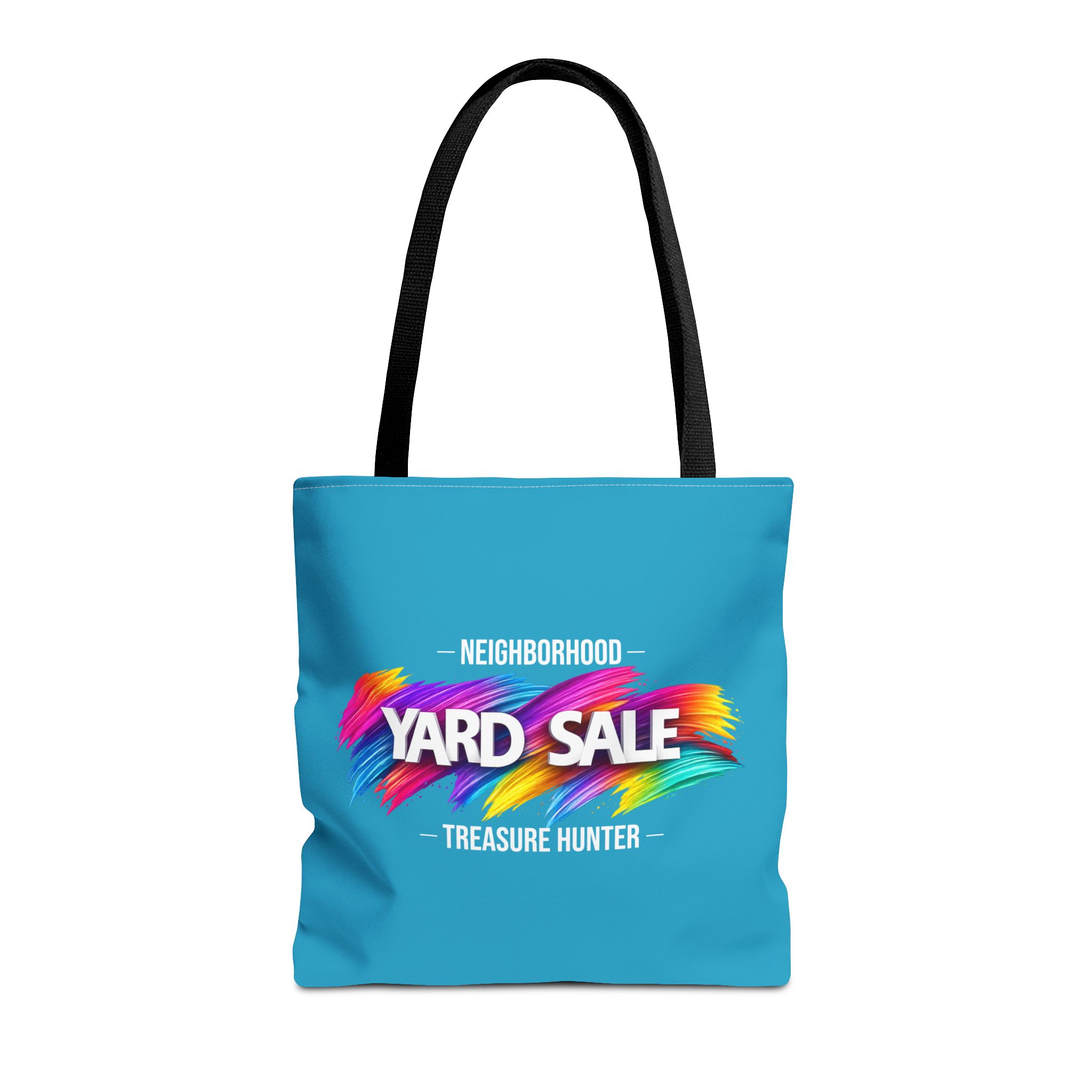 Tote Bag – Yard Sale Treasure Hunter (Turquoise)