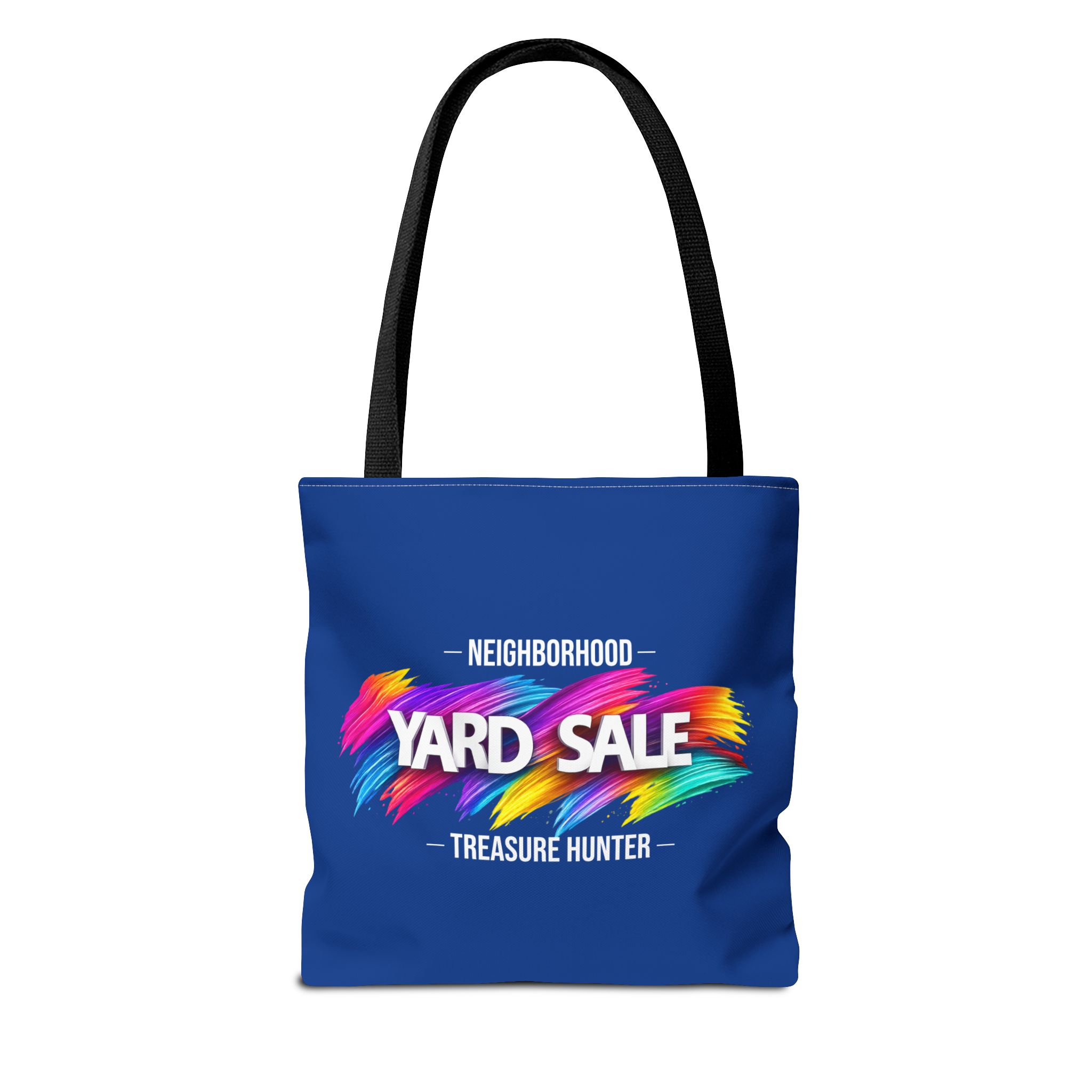 Tote Bag – Yard Sale Treasure Hunter (Dark Blue)