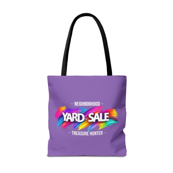 Tote Bag – Yard Sale Treasure Hunter (Light Purple)