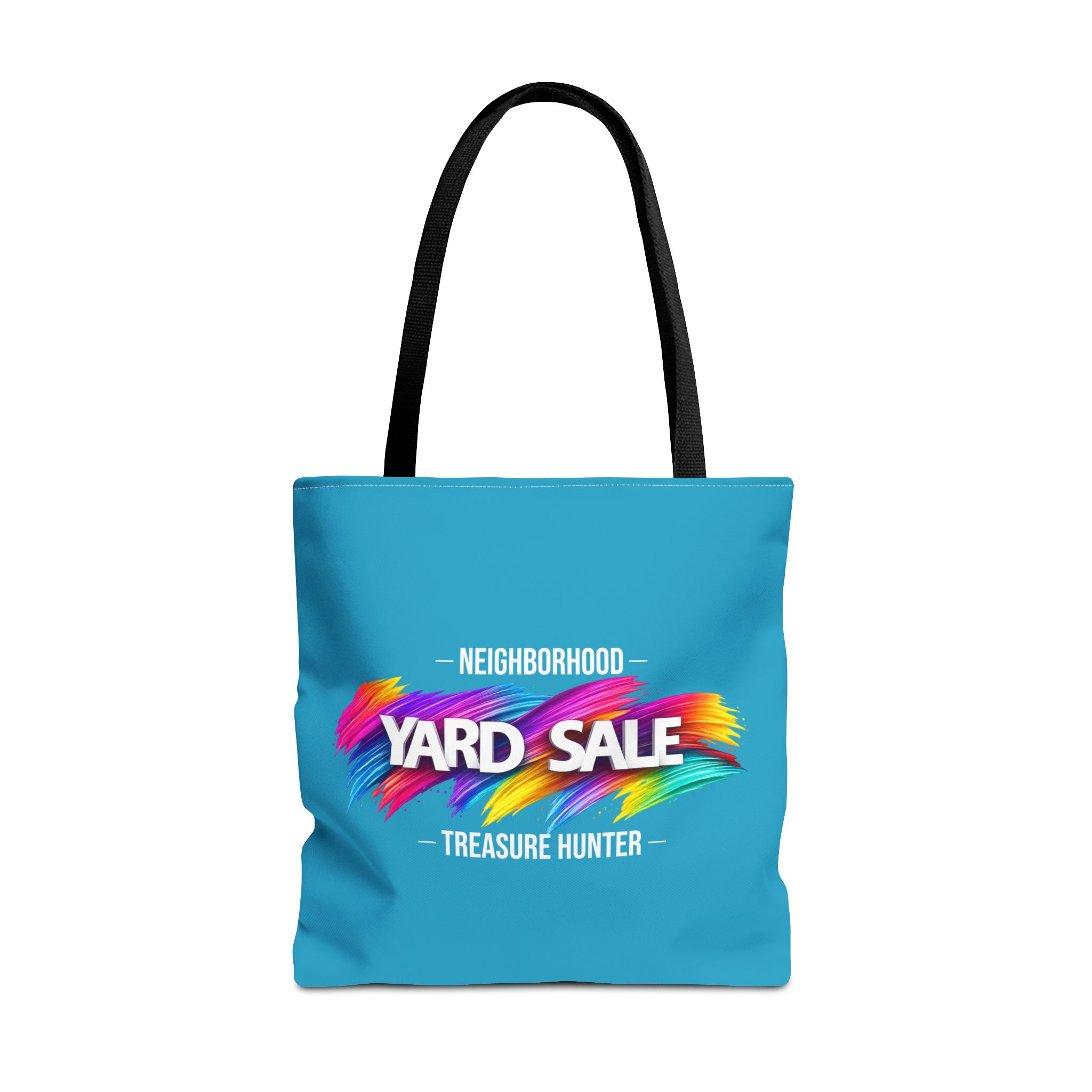 Tote Bag – Yard Sale Treasure Hunter (Turquoise)