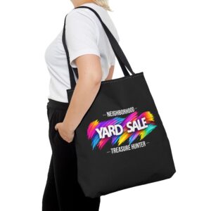 Tote Bag – Yard Sale Treasure Hunter (Black)