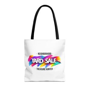 Tote Bag – Yard Sale Treasure Hunter (White)