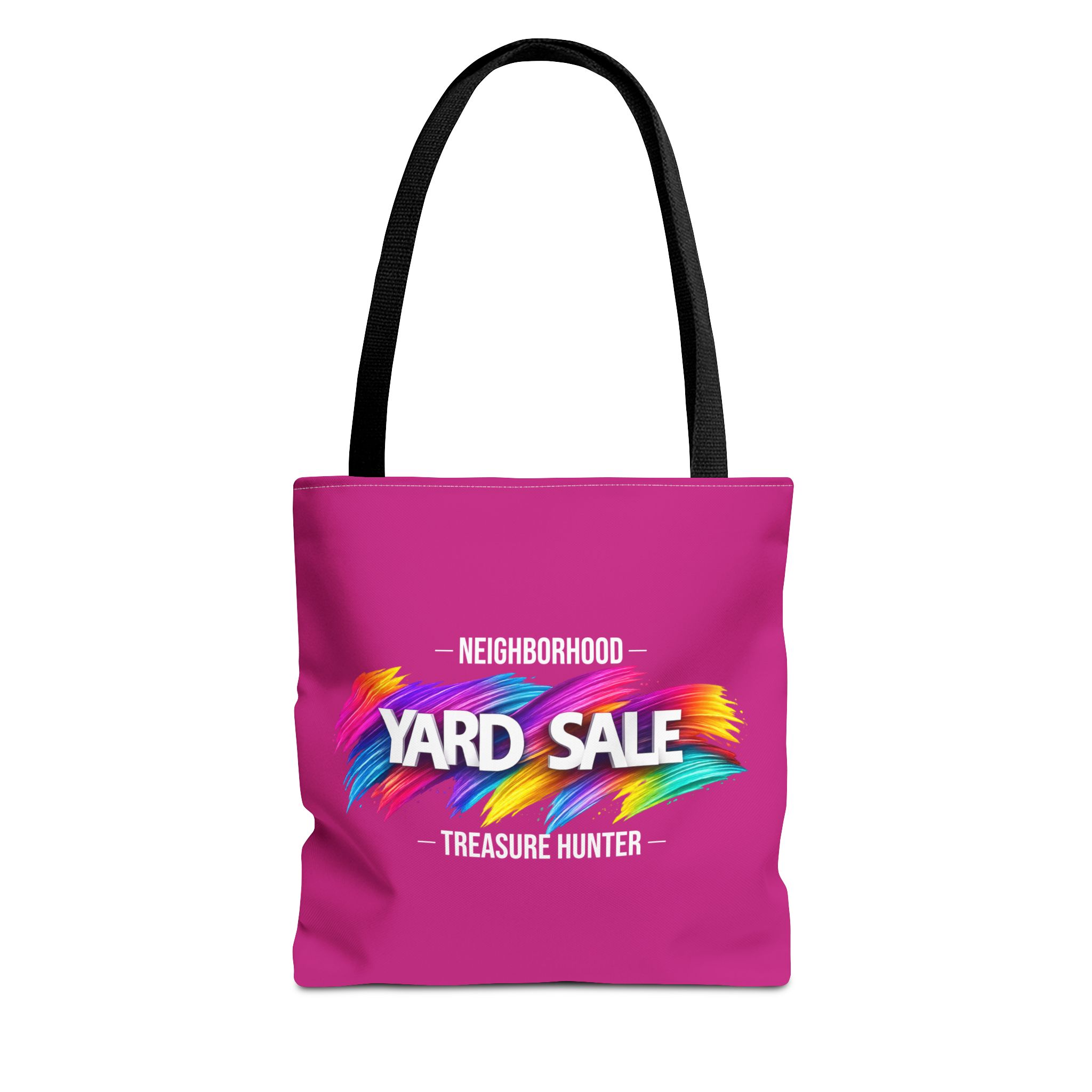 Tote Bag – Yard Sale Treasure Hunter (Dark Pink)
