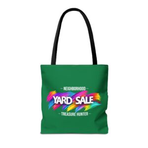 Tote Bag – Yard Sale Treasure Hunter (Dark Green)