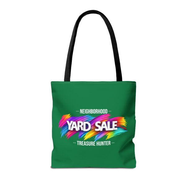 Tote Bag – Yard Sale Treasure Hunter (Dark Green)