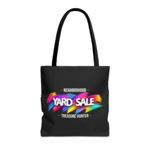 Tote Bag – Yard Sale Treasure Hunter (Black)
