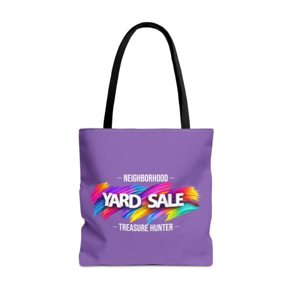 Tote Bag – Yard Sale Treasure Hunter (Light Purple)