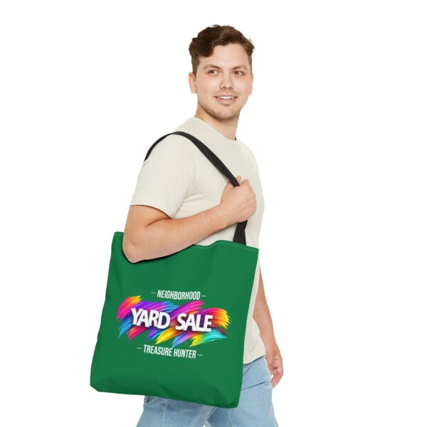 Tote Bag – Yard Sale Treasure Hunter (Dark Green)