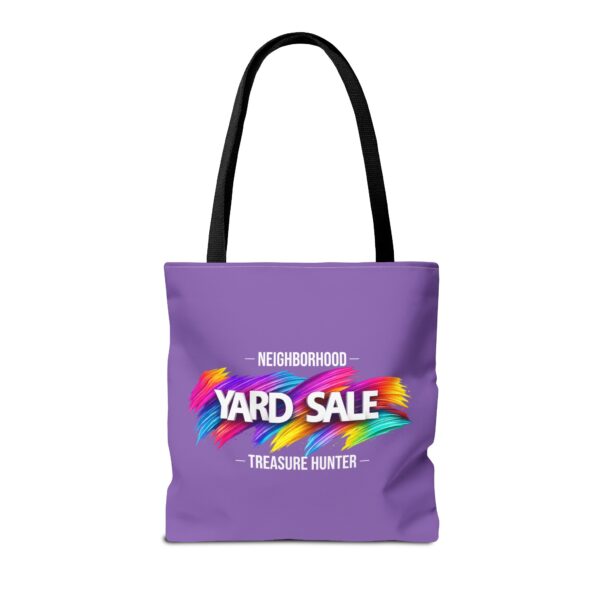 Tote Bag – Yard Sale Treasure Hunter (Light Purple)